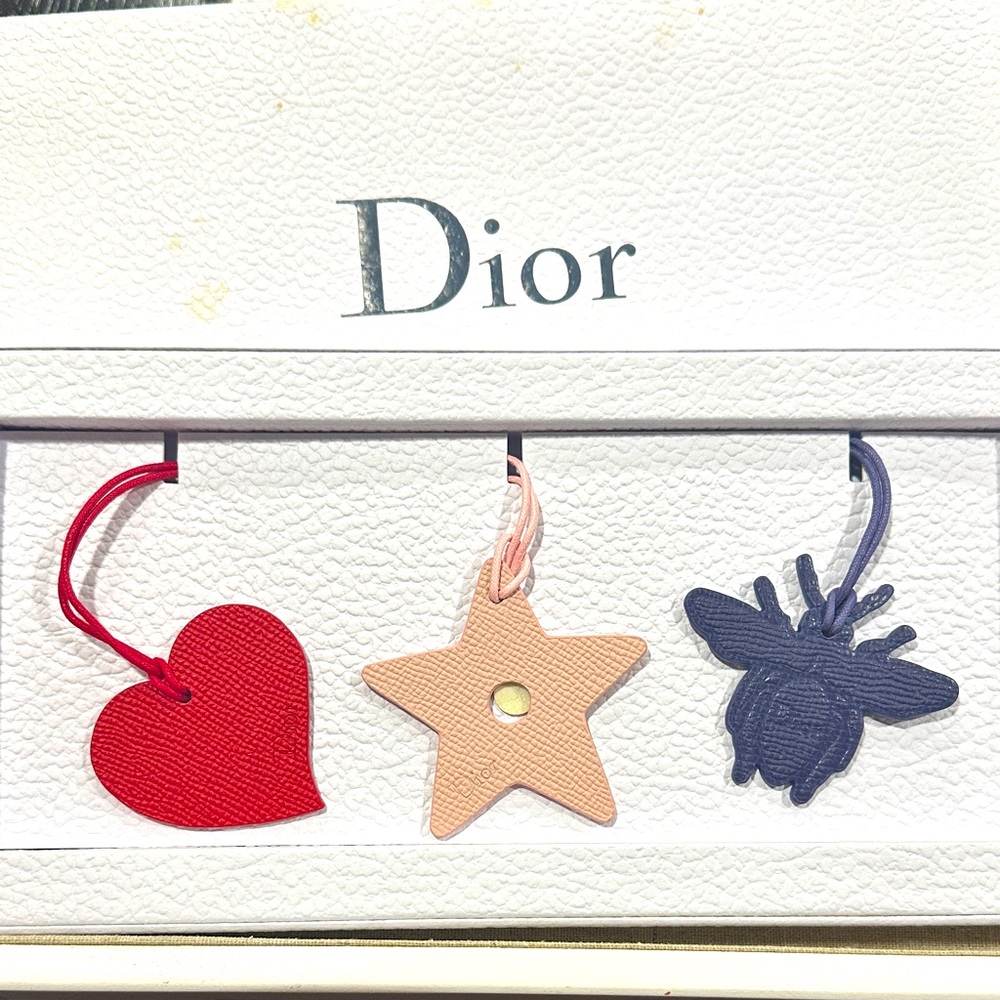 Dior Leather‎ Bag Charm Set